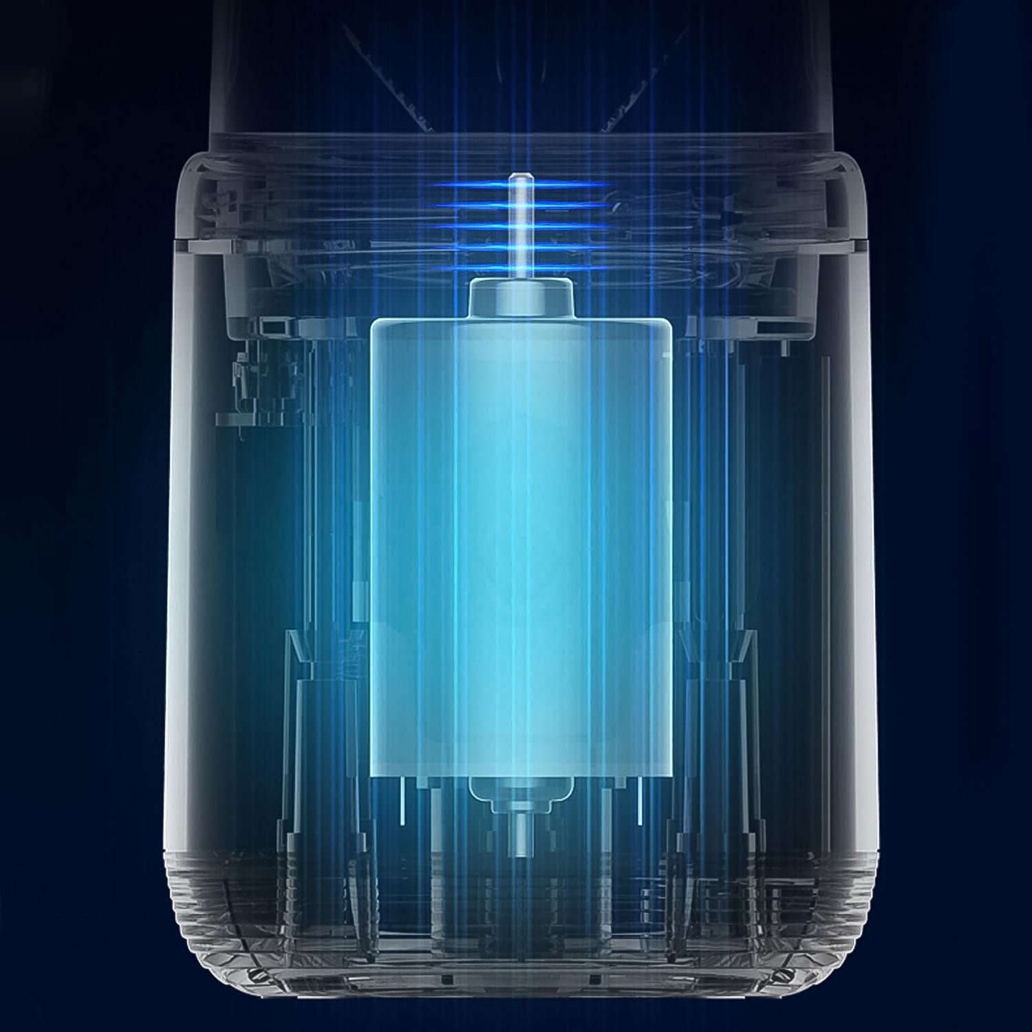 Portable Small Juicer Blender With Water Bottle  Cup (2 Pc Set) Wukusy