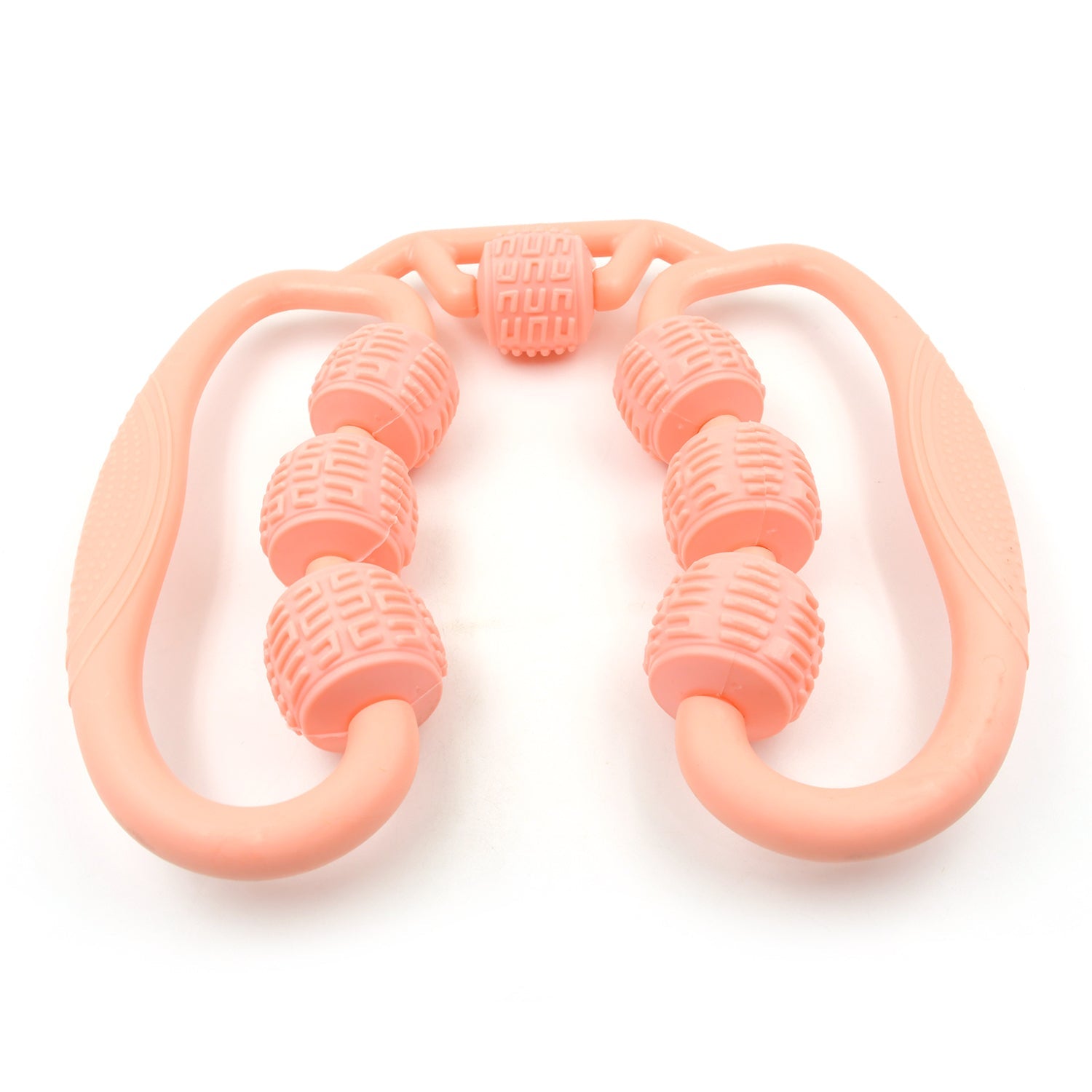 Muscle Massage Roller 8 10 Wheels Relieve Soreness Leg Muscle Roller Fitness Roller Muscle Relaxer Massage Roller Ring Clip All Round Massaging Uniform Force Elastic Pp Drop Shaped For Home Use (1 Pc) Wukusy