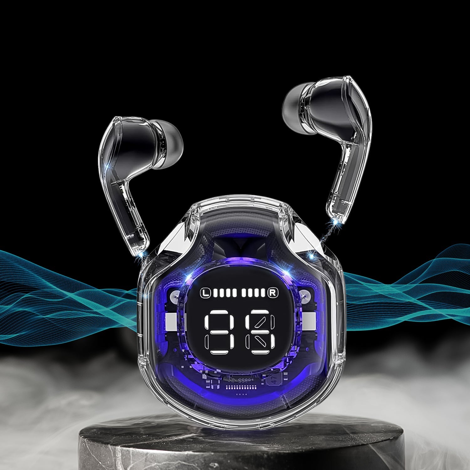 Wireless Bluetooth 5.3 In-ear With Microphones 200mah Battery (1 Pc) Wukusy