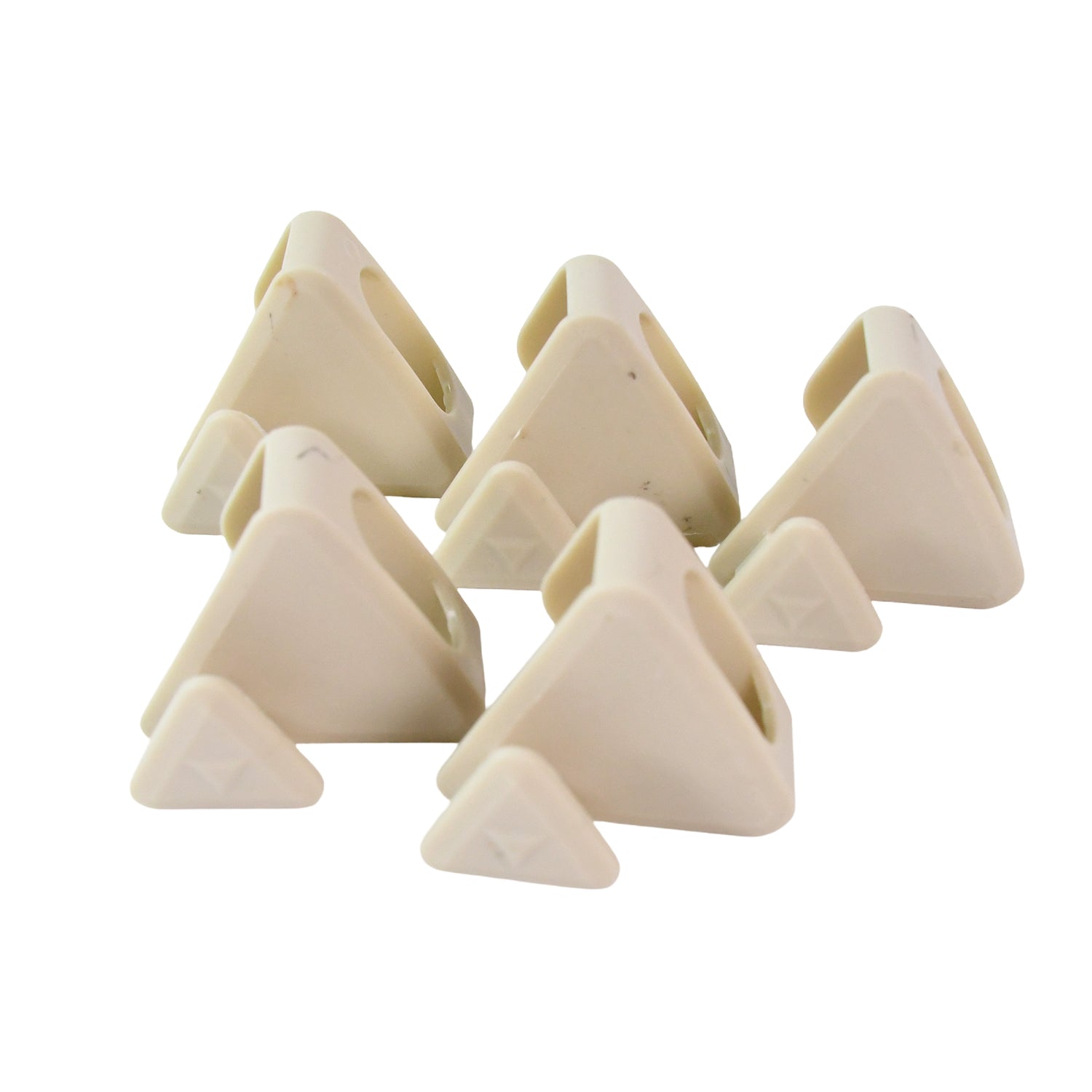 Multi-functional Plastic Triangle Hanger Connector Hooks 5 Pcs Set Wukusy