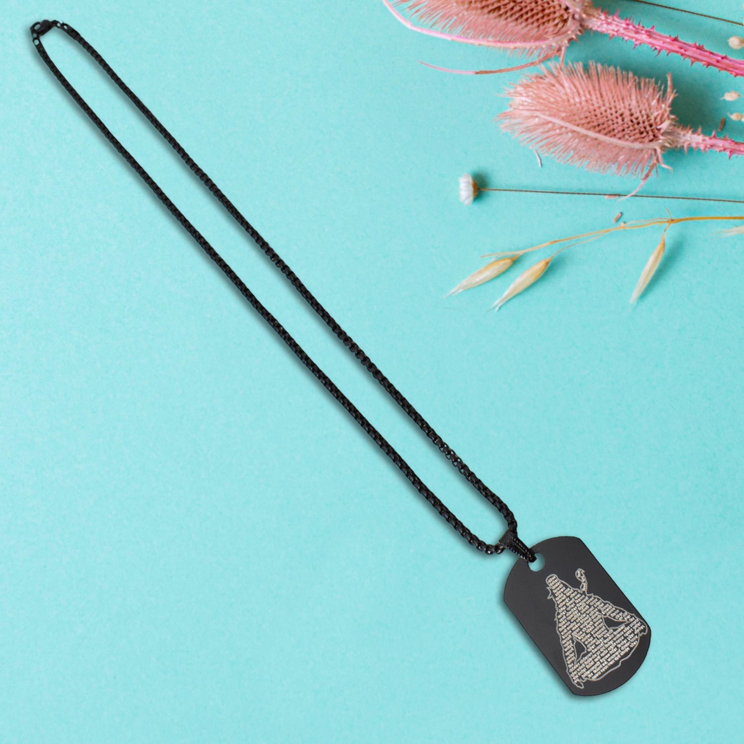 Mahadev Locket With Chain (1 Pc) Wukusy