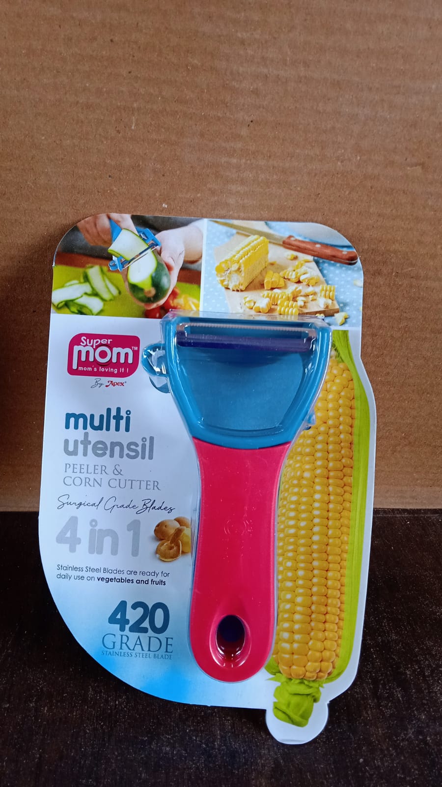 4-in-1 Multi-functional Vegetable  Fruit Peeler (1 Pc) Wukusy