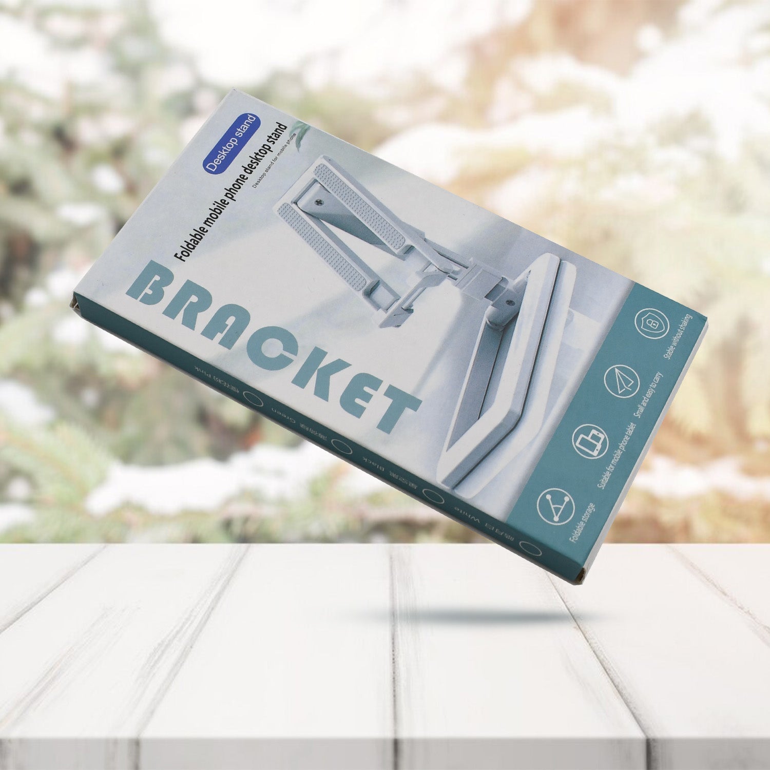 6882 Mobile Phone Stand Mobile Phone Holder Table Adjustable Angle Height Foldable Non-slip Sturdy Mobile Phone Holder Desktop Phone Holder For All Smartphones Wukusy