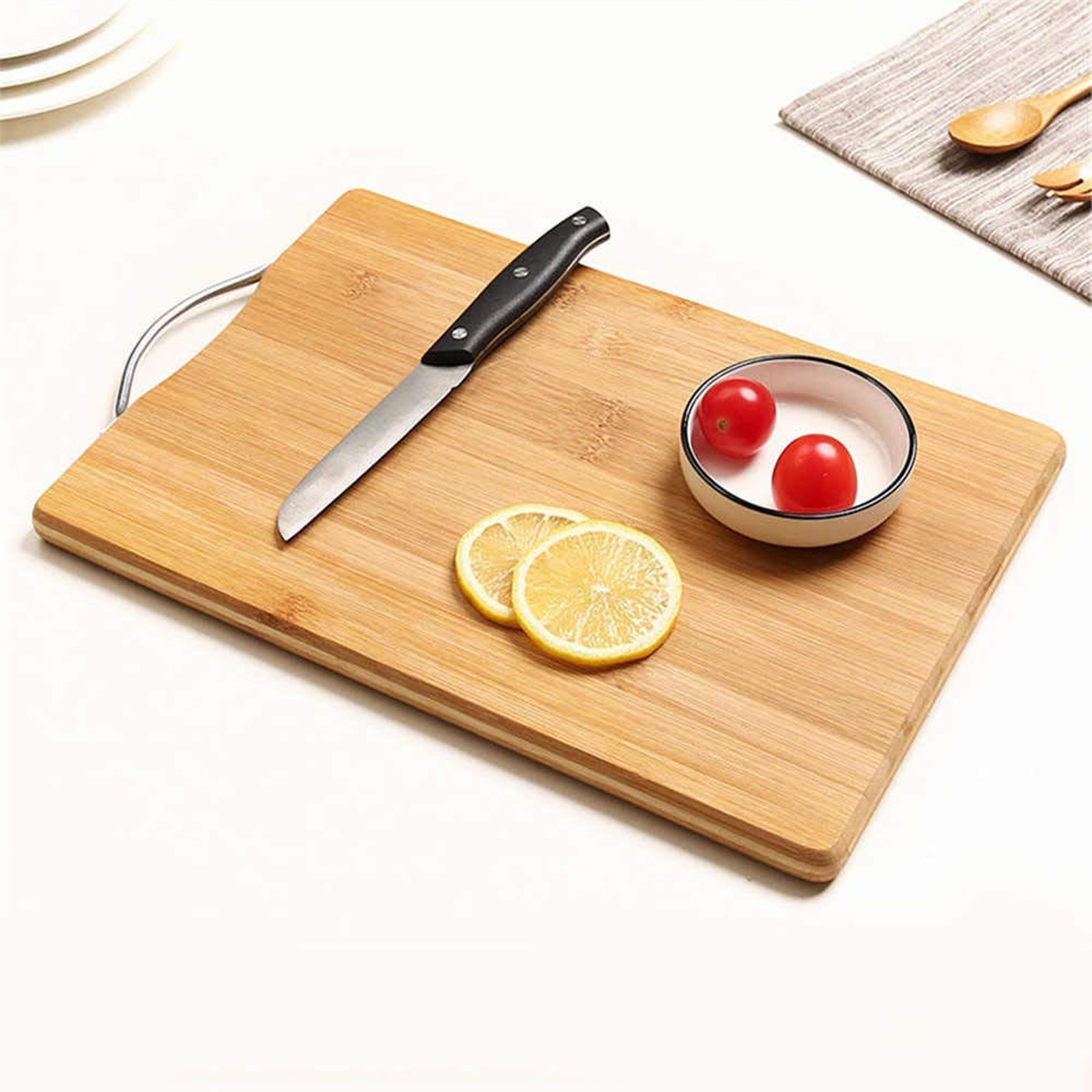 2920 Wooden Chopping  Cutting Board With Anti Skid Mat Wukusy
