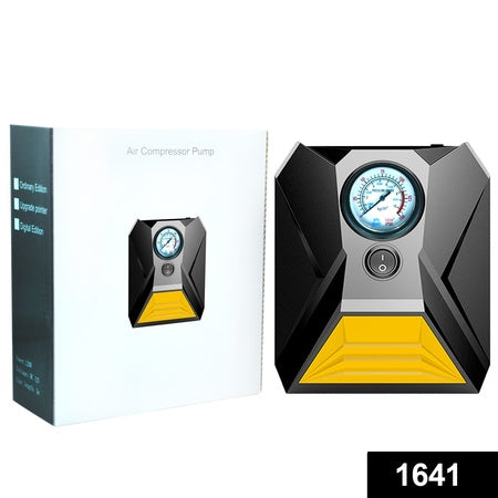 1641 Car Tyre Inflator Rapid Mini Portable Air Compressor Pump Wukusy