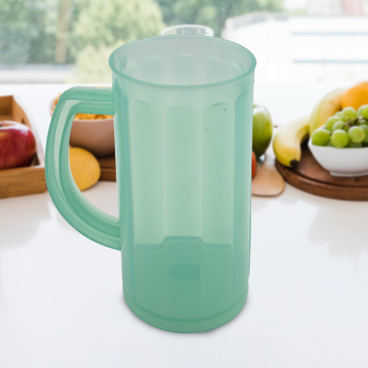 5721 Plastic Coffee Mug With Handle Used For Drinking And Taking Coffees And Some Other Beverages In All Kinds Of Places For Kitchen Office Home Dishwasher Safe(1 Pc) Wukusy