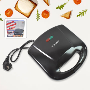 2817 Waffle Maker Makes 2 Square Shape Waffles Non-stick Plates Easy To Use With Indicator Lights Wukusy