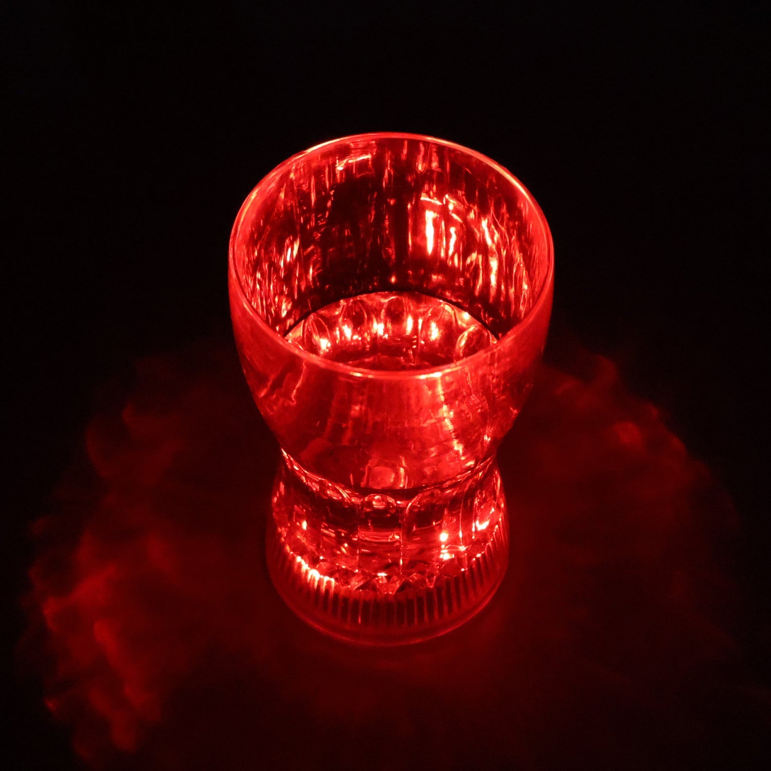 Plastic Fancy Led Light Glass 200 Ml (1 Pc) Wukusy