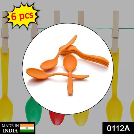 0112a Fancy Spoon Used While Eating And Serving Food Stuffs Etc. Wukusy