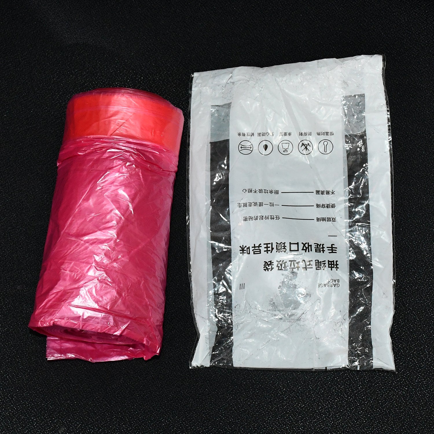 Garbage Bags Roll 45 X 45 Cm (1 Pc  Mix Color) Wukusy