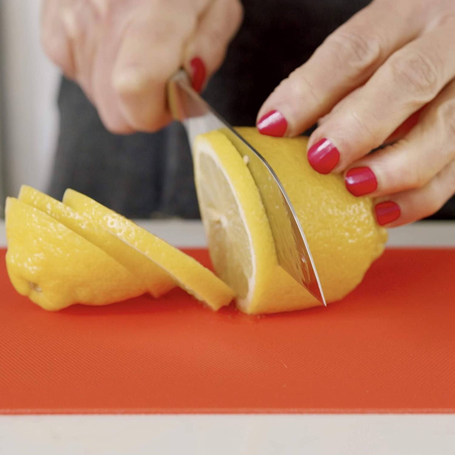 Chopping Board With Knife Set (Pack Of 5) Wukusy