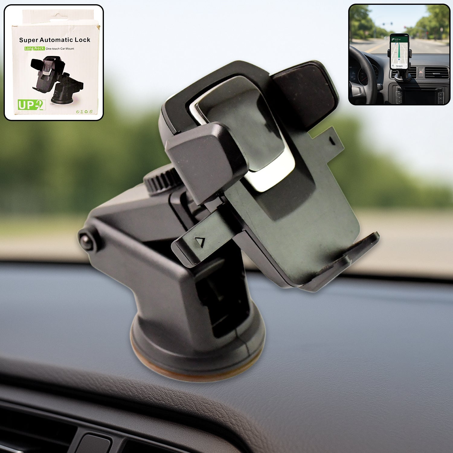 0283 Adjustable Car Mount (Multicolour) Wukusy