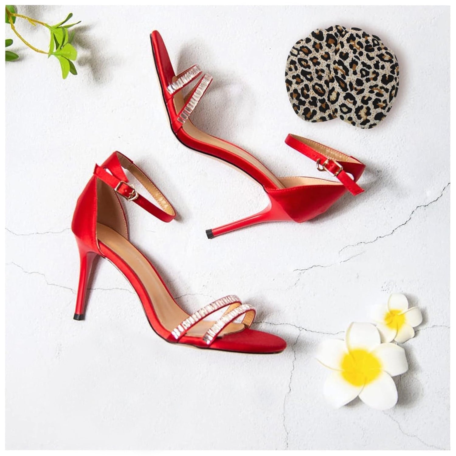 High Shoe Heel Cushion Inserts Non Slip Prevent Calluses Insole Pads (1 Pair  Mix Design) Wukusy