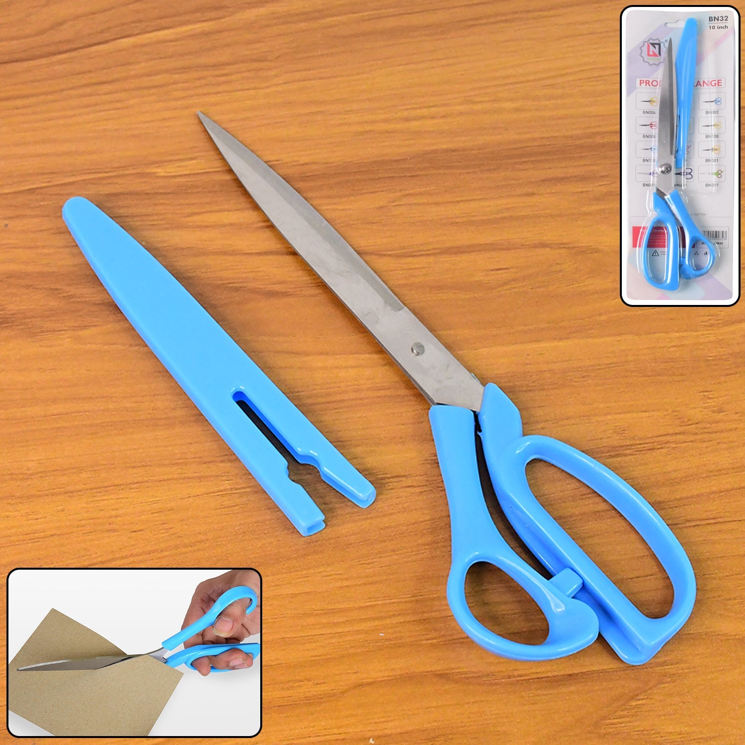 556 Carbo Titanium Stainless Steel Scissors (10 Inch) Wukusy