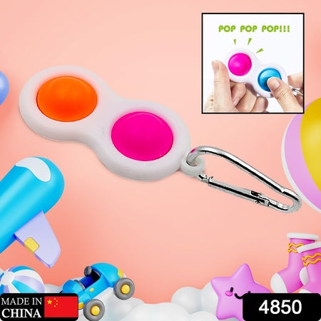 4850 Simple Dimple Fidget Toy Mini Keychain Wukusy
