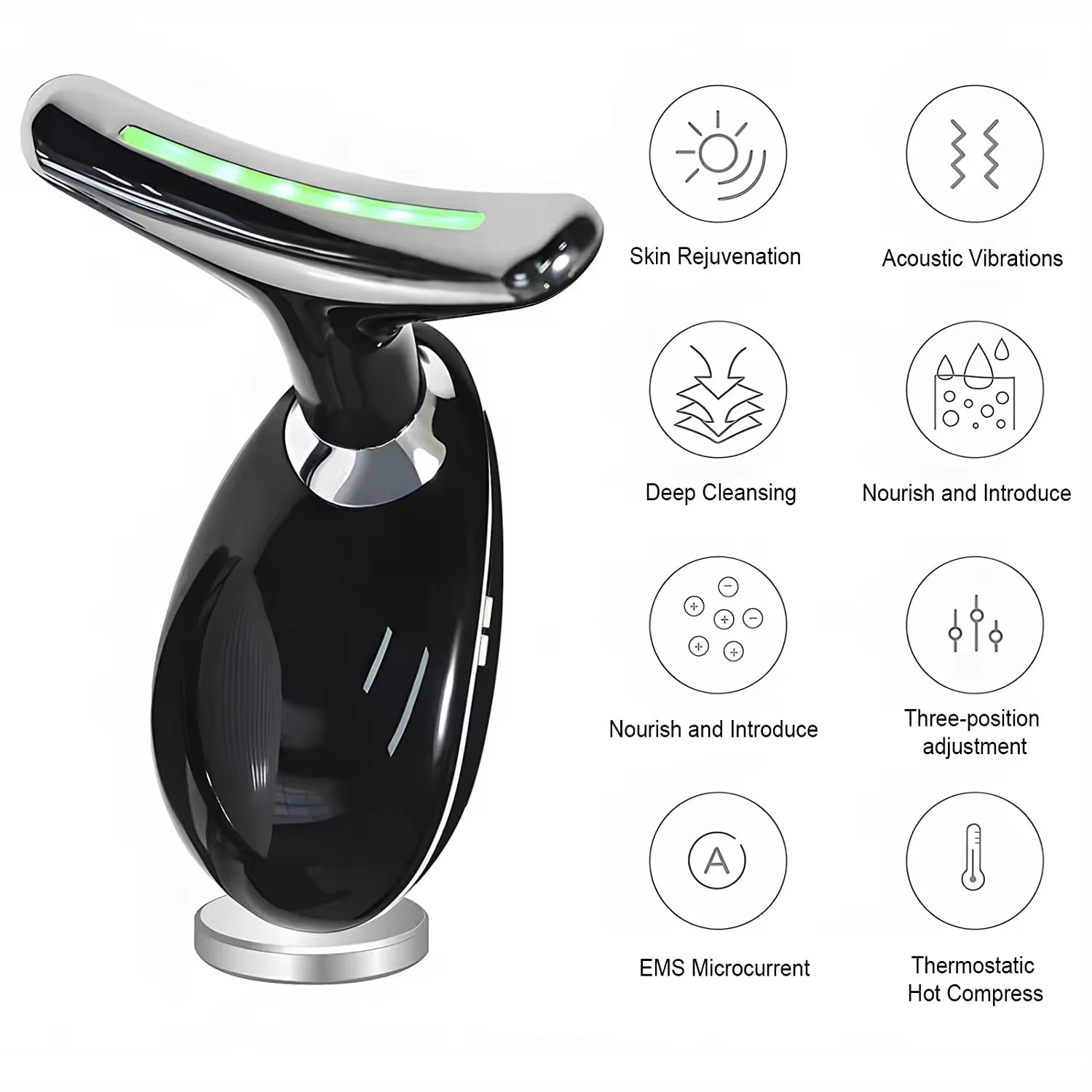 Neck Face Massager Firming Wrinkle Removal Tool (Neck Wrinkle Removal Tool  1 Pc) Wukusy