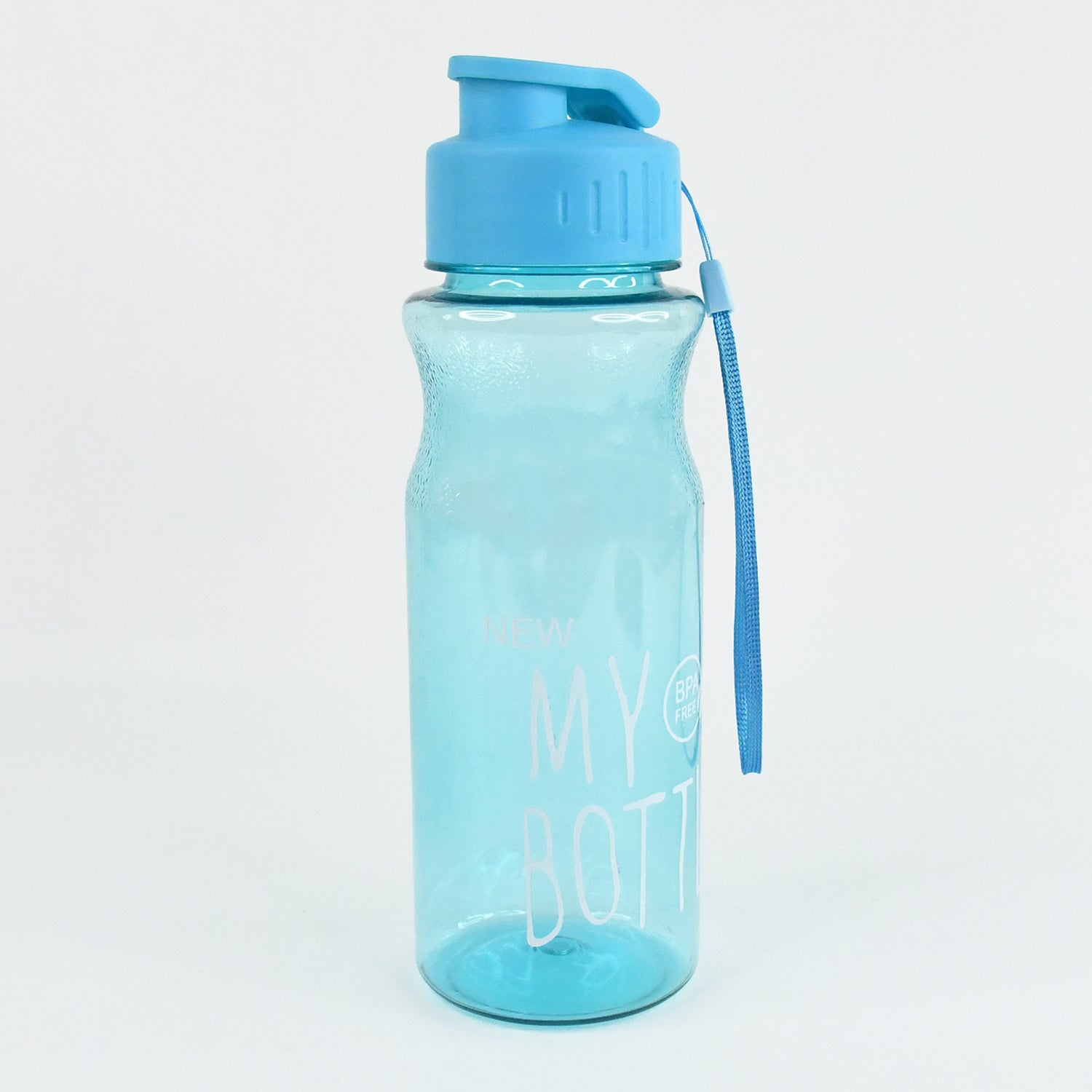 Bpa-free Plastic Sports Water Bottle (Approx. 400 Ml  1 Pc) Wukusy