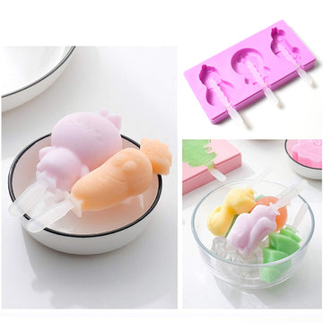 8188 Silicone Popsicle Molds Reusable Ice Cream Molds With Sticks And Lids. A Must-have Popsicle Mold For Summer. Wukusy