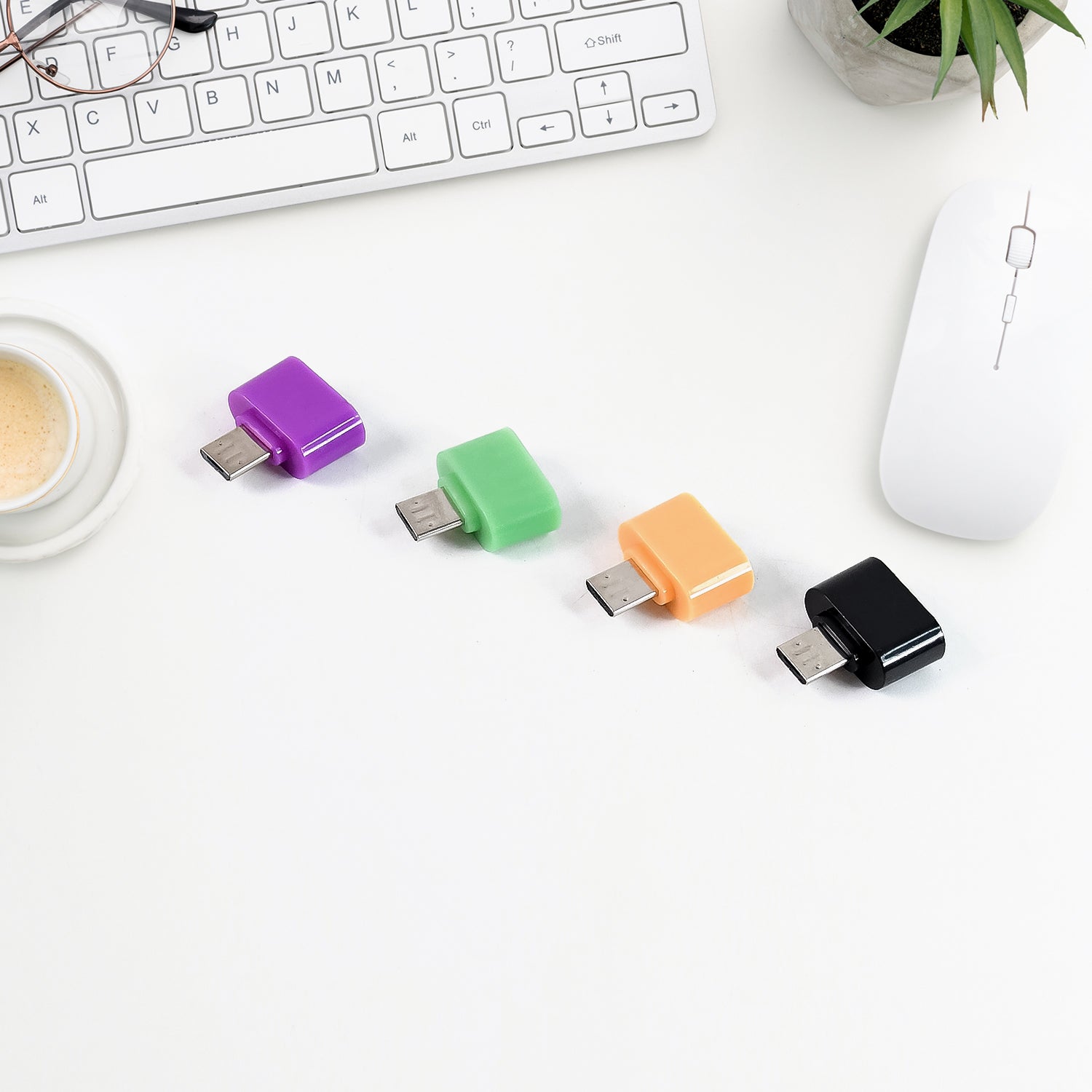 Micro Usb Otg Adapter Converter (10 Pcs Set) Wukusy