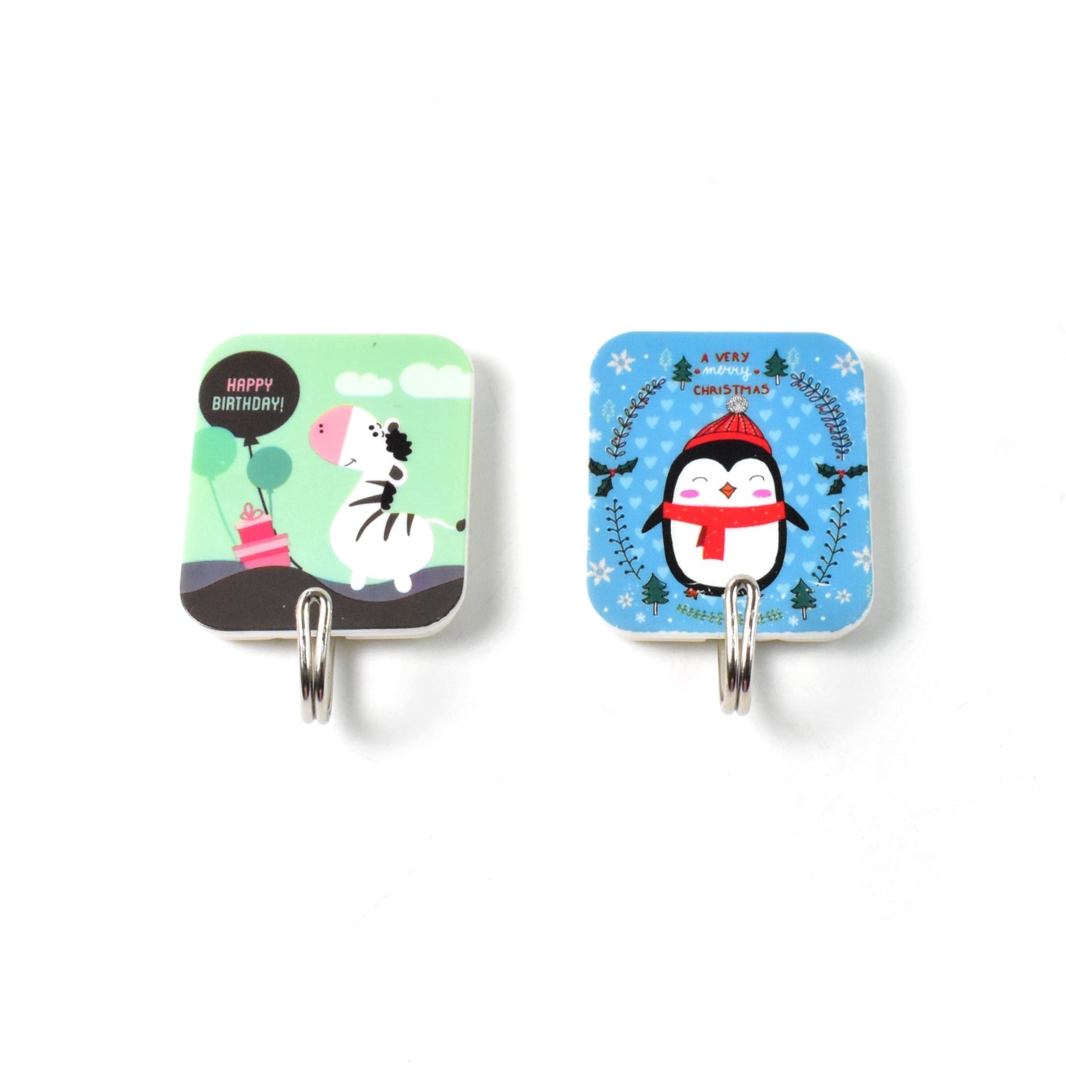 Multipurpose Strong Cartoon Hook Self-adhesive Hooks (2 Pc Set) Wukusy