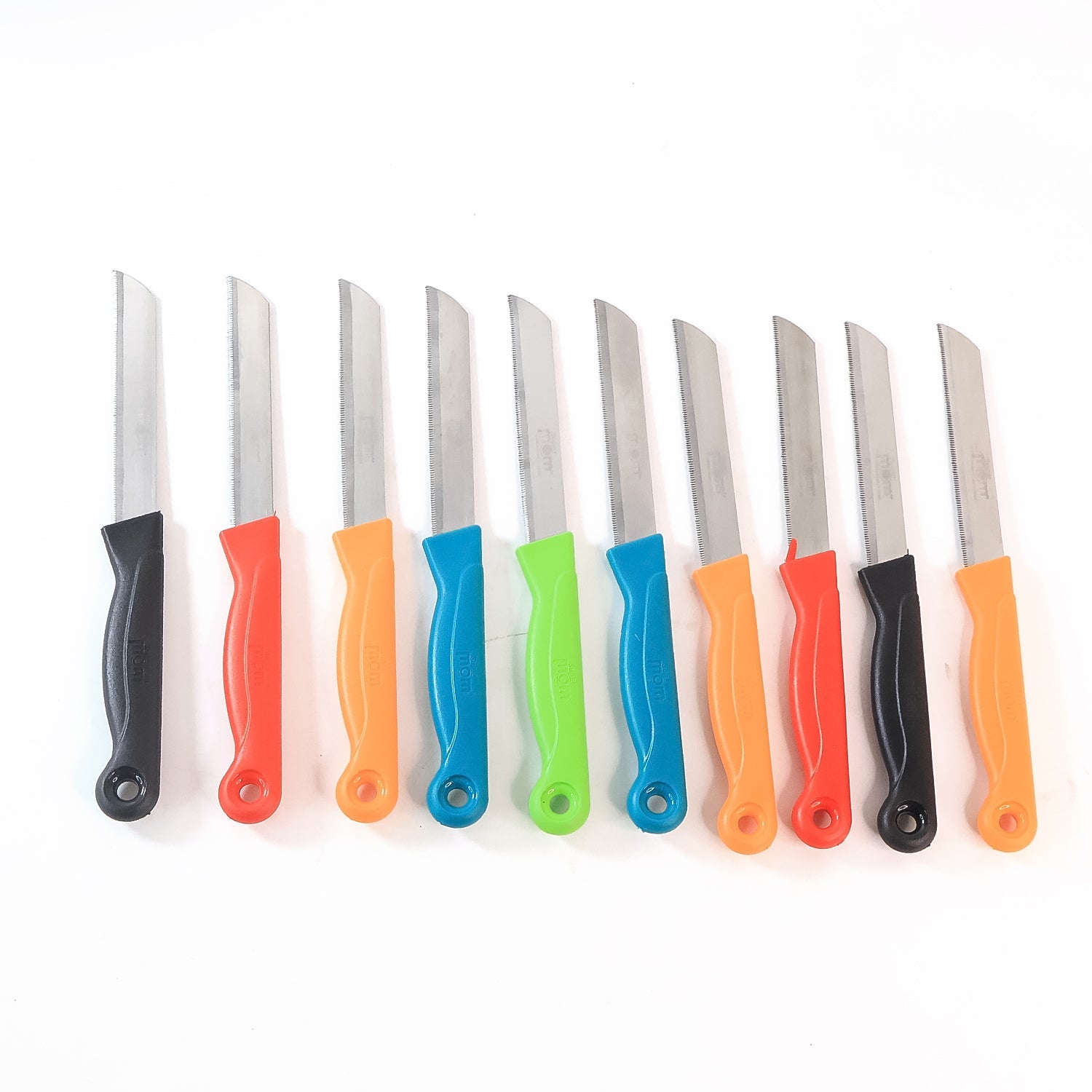Supermom Stainless Steel Kitchen Laser Knife (10 Pc  Set) Wukusy