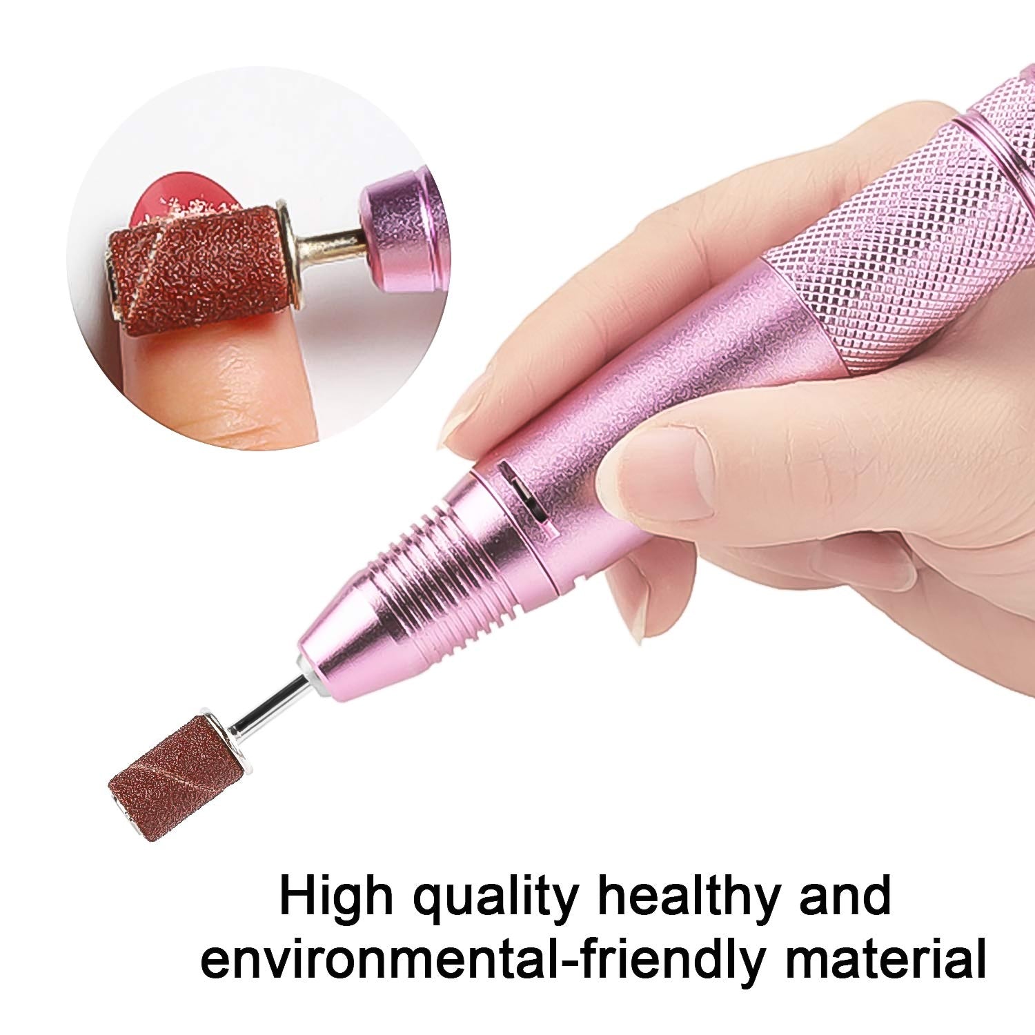 Nail Drill Sanding Band Machine Replacement Bits Pedicure Tool (10 Pcs Set) Wukusy