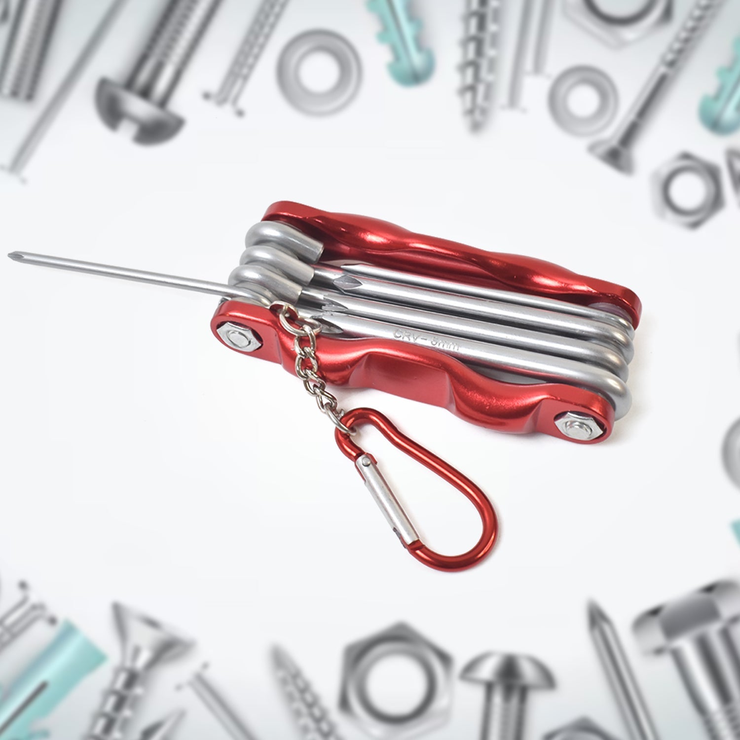 Portable 8 In 1 Multifunctional Cycling Bike Repair Tool Set Wrench Screwdriver Tools Wukusy