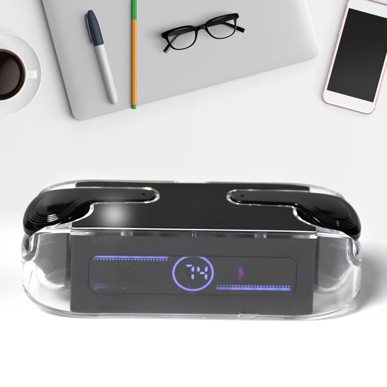 6705 Earphones With Touch Control Black Bluetooth M12 Max  Wireless Technology Stereo Sound Made With High-end Material Wukusy