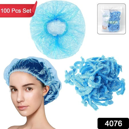 Shower Cap Waterproof Disposable Shower Cap 100 Pieces Wukusy