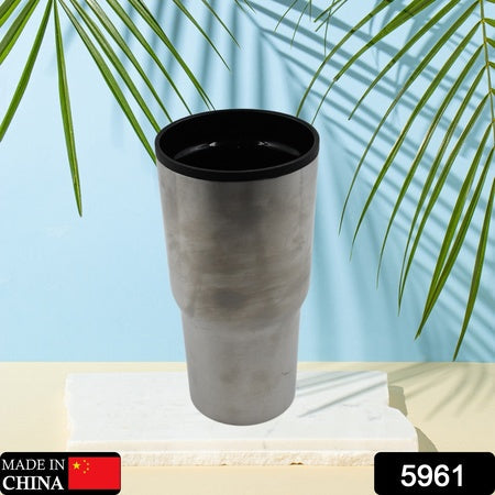 5961  Stainless Steel Vacuum Glass Insulated Glass Coffee Cups Double Walled Travel Mug Car Coffee Mug Wukusy