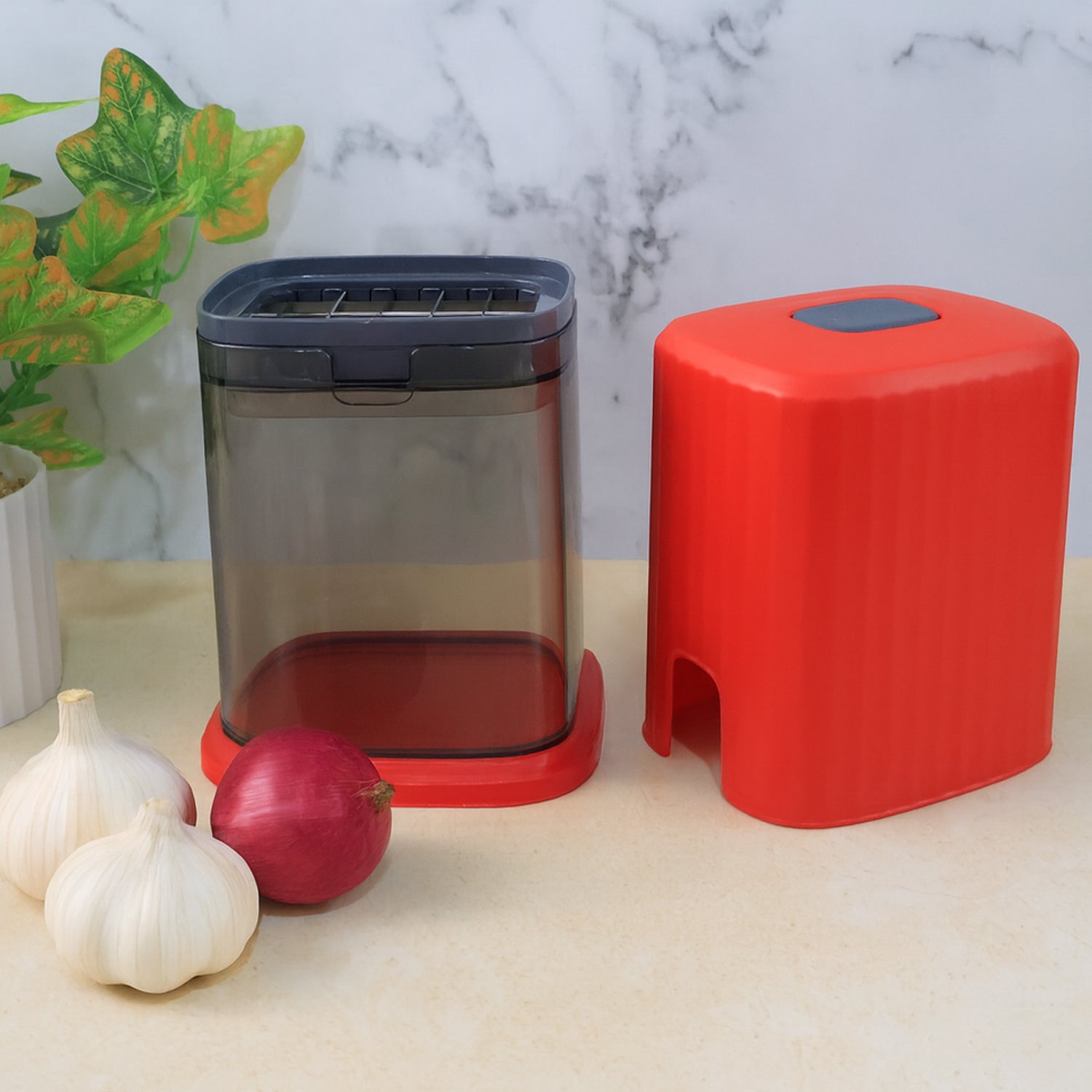 Supermom Multipurpose Onion Garlic  Vegetable Chopper (1 Pc) Wukusy