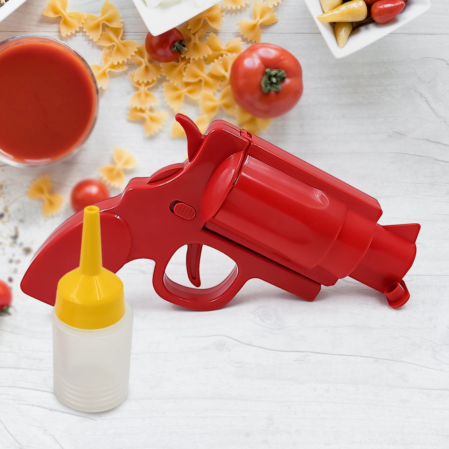 Ketchup Dispenser Mustard Bottle Gun (1 Pc) Wukusy