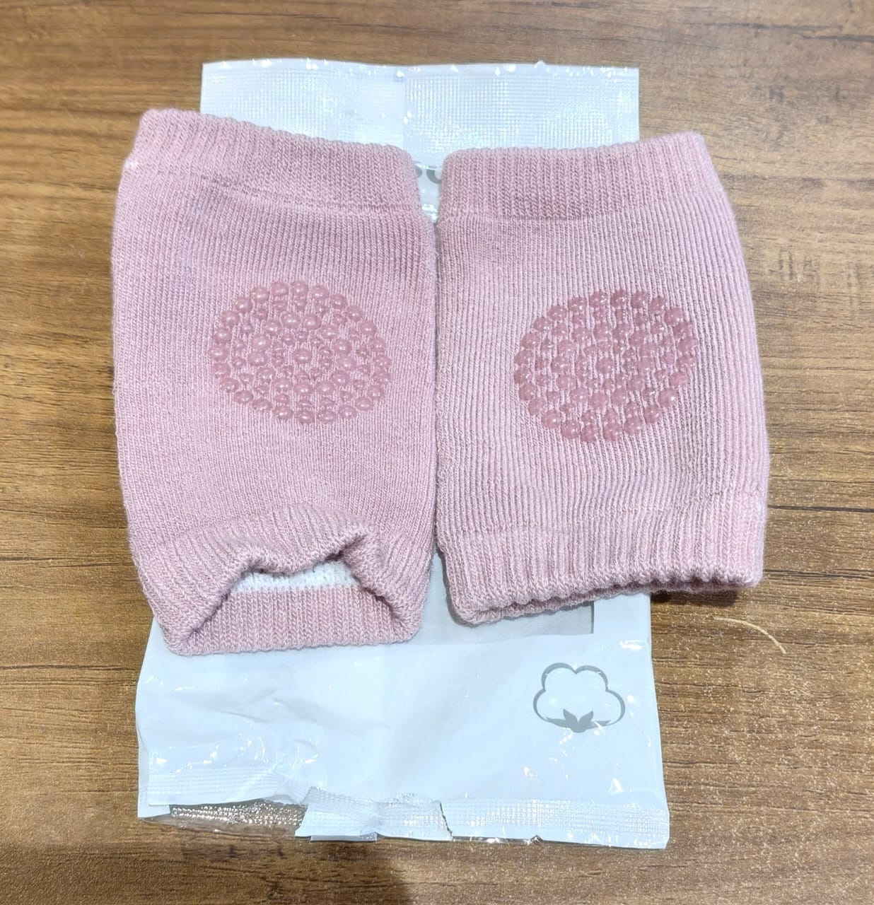 Pink Toddler Wool Knit Leg Warmer (Knee Guard) Wukusy