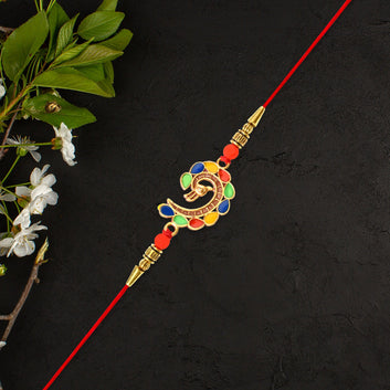 Modern Peacock Style Rakhi