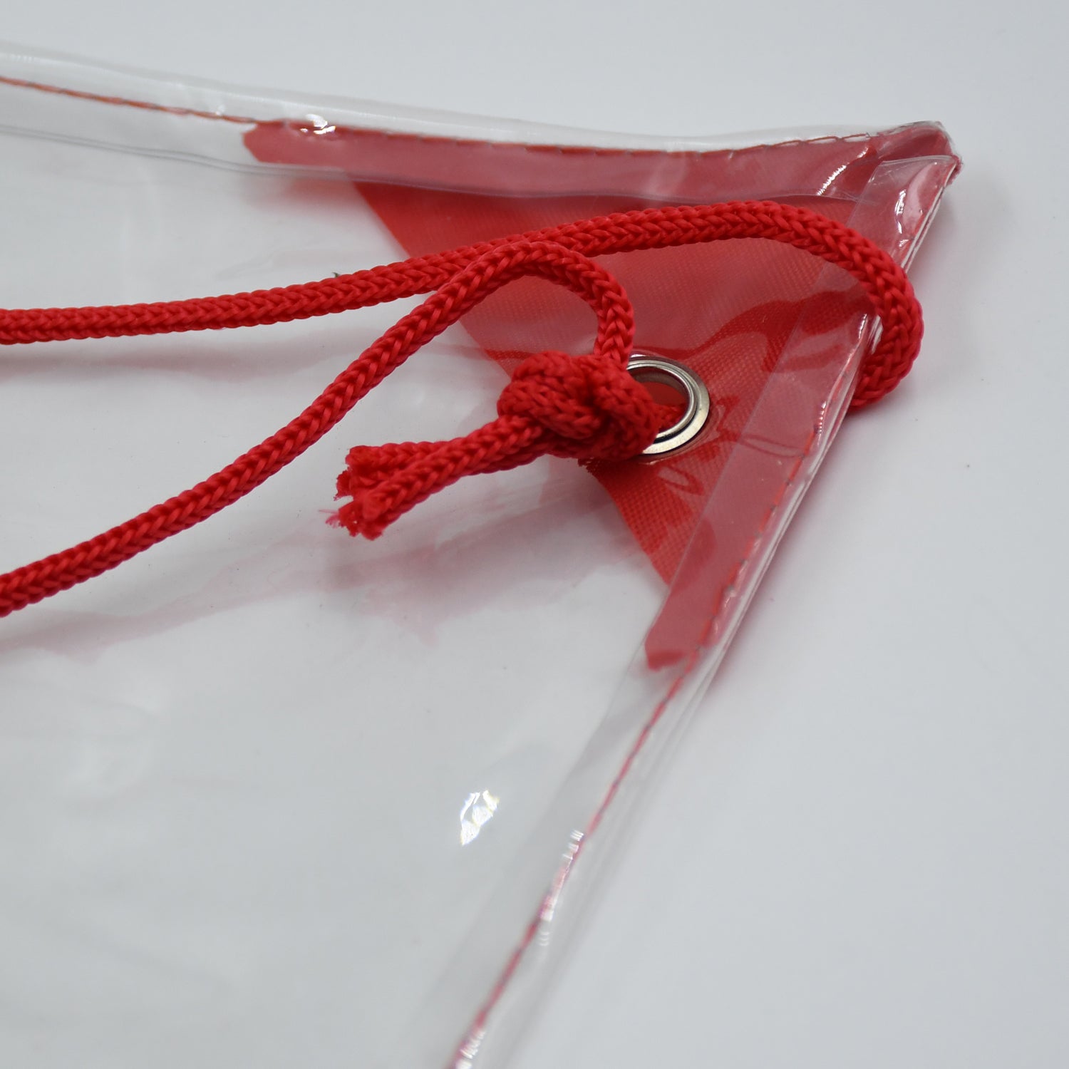 8005 Plastic Waterproof Pouch Transparent Stadium Bags Clear String Bag For Gym Concert Travel Beach Swimming Sport Wukusy