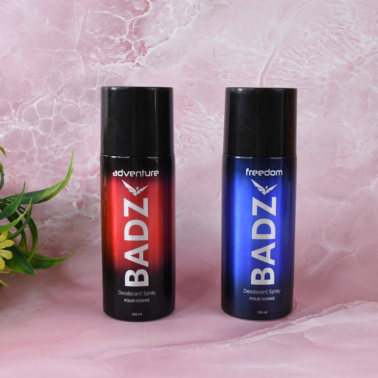 Mens Deodorant Body Spray 150ml (Adventure  Freedom Variant  1 Pc Random Mix) Wukusy