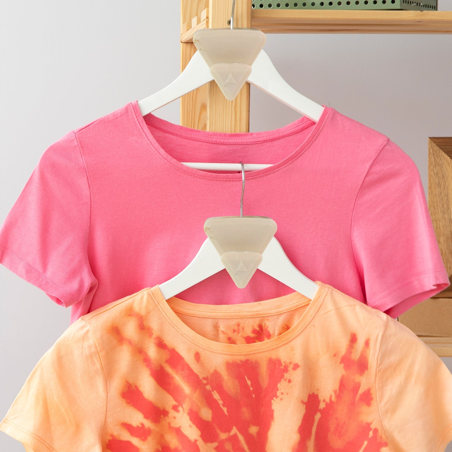 Multi-functional Plastic Triangle Hanger Connector Hooks 5 Pcs Set Wukusy