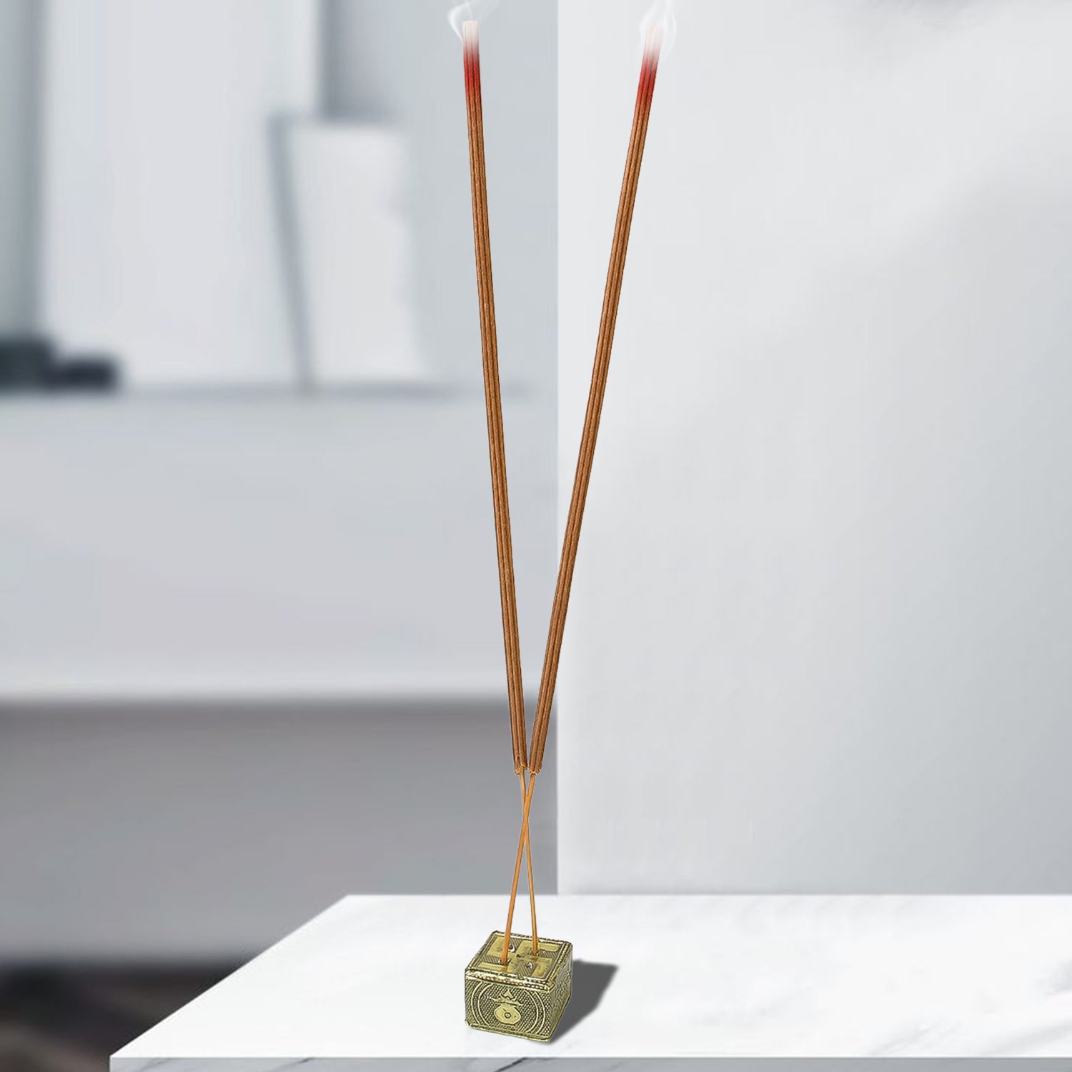 Big Blue Ocean Premium Incense Sticks  Agarbatti (10 Pcs Sticks  40 Cm  Stand Not Included) Wukusy