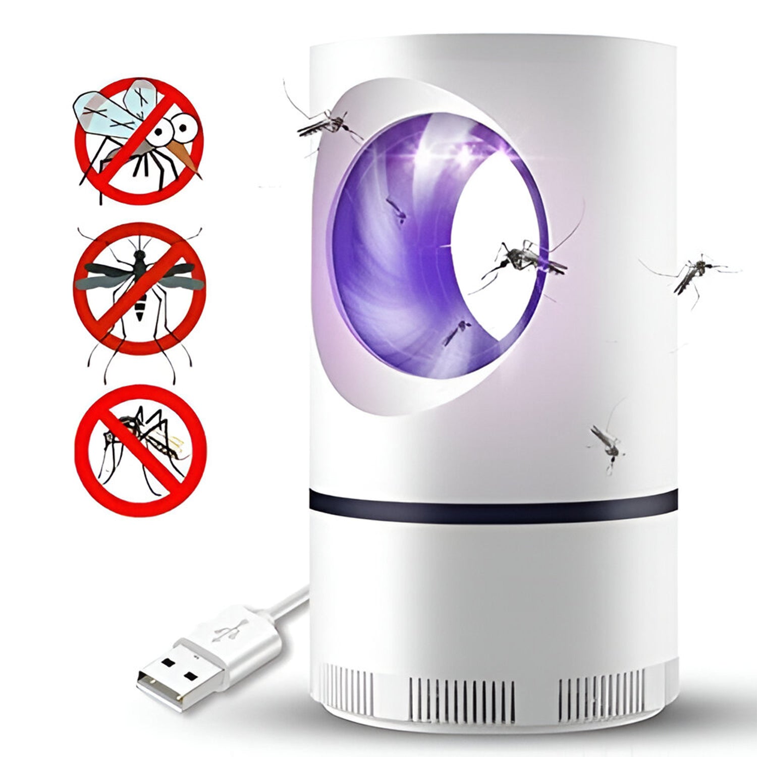 Electronic Mosquito Killer - Mosquito Killer Lamps Machine For Home Insect Killer Electric Powered Machine Eco-friendly Baby Freezer Household Bin Display Rack Wukusy
