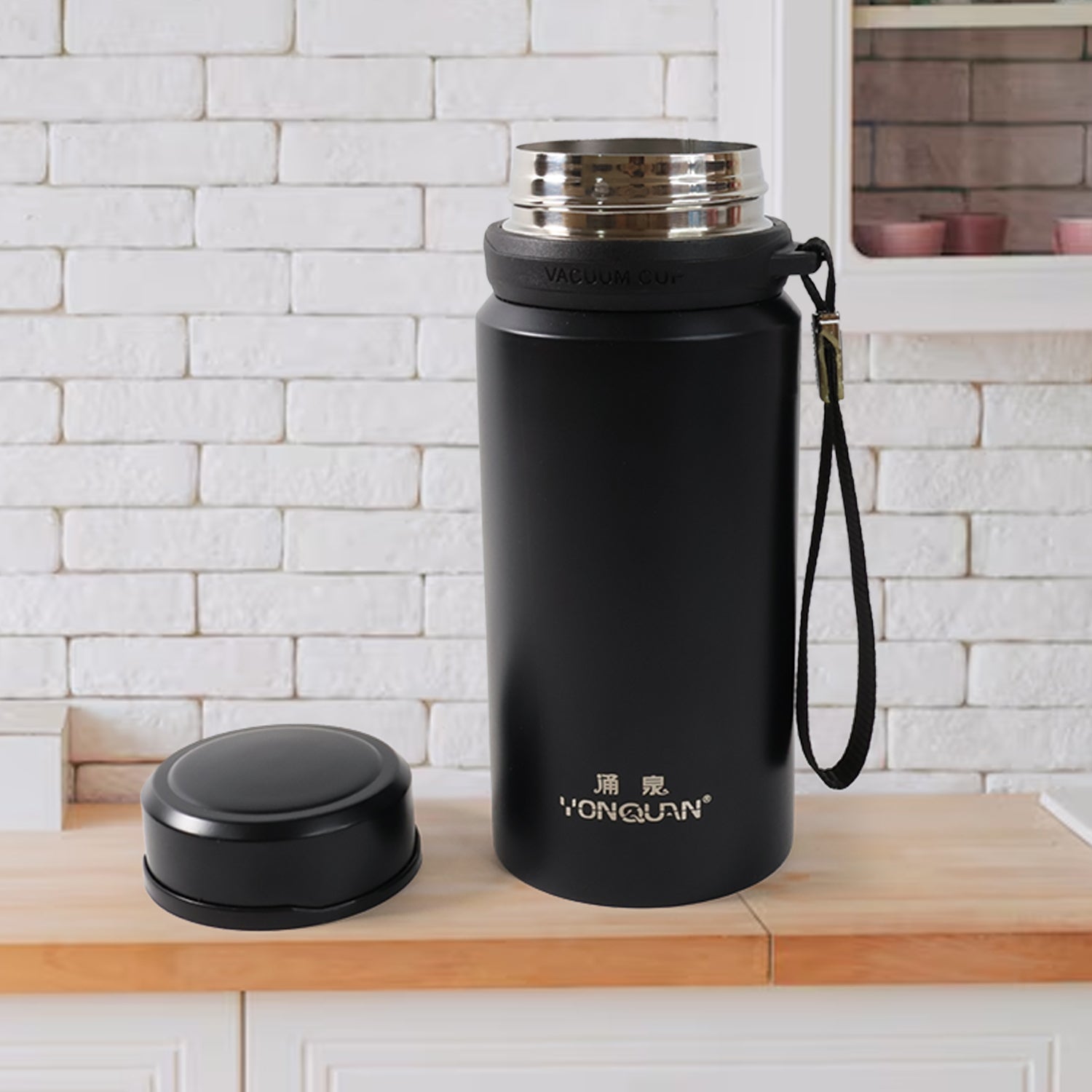 Stainless Steel Insulated Vacuum Bottle (600ml) Wukusy