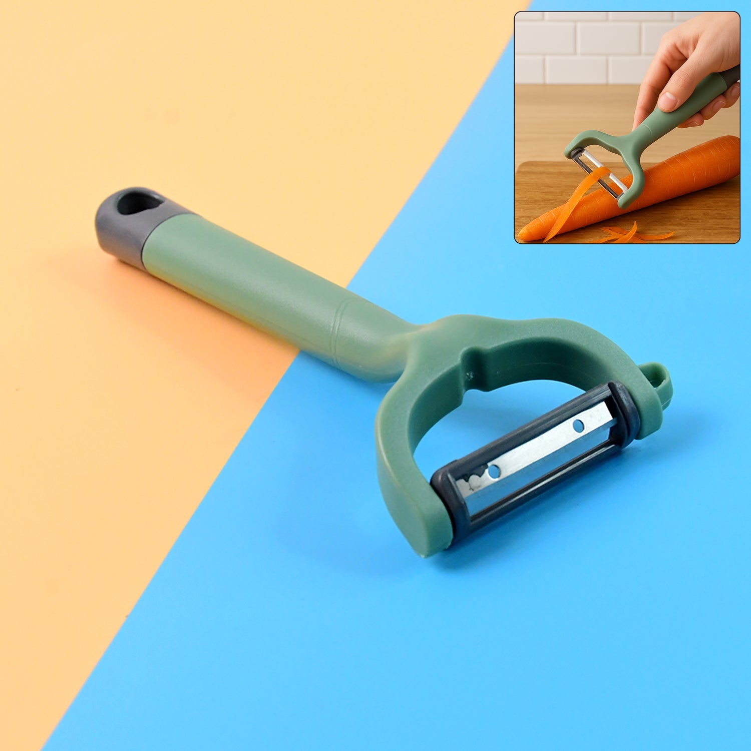 Apex Premium Ergonomic Vegetable Fruit Peeler (1 Pc) Wukusy