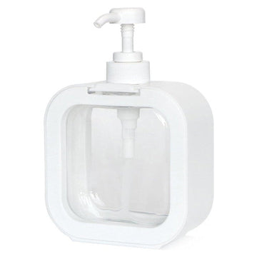 Snap Sink Dispenser Plastic Clear Empty Pump Lotion Bottles (1 Set) Wukusy
