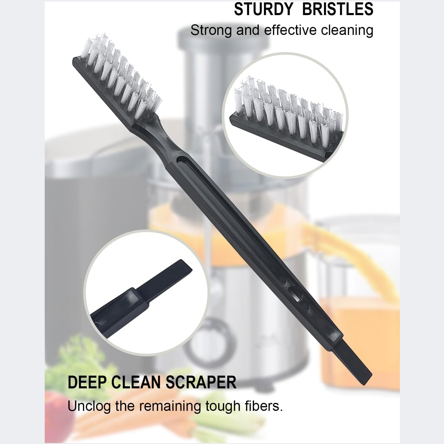 Multifunctional Cleaning Brush Juicer Cleaning Brushes (1 Pc) Wukusy