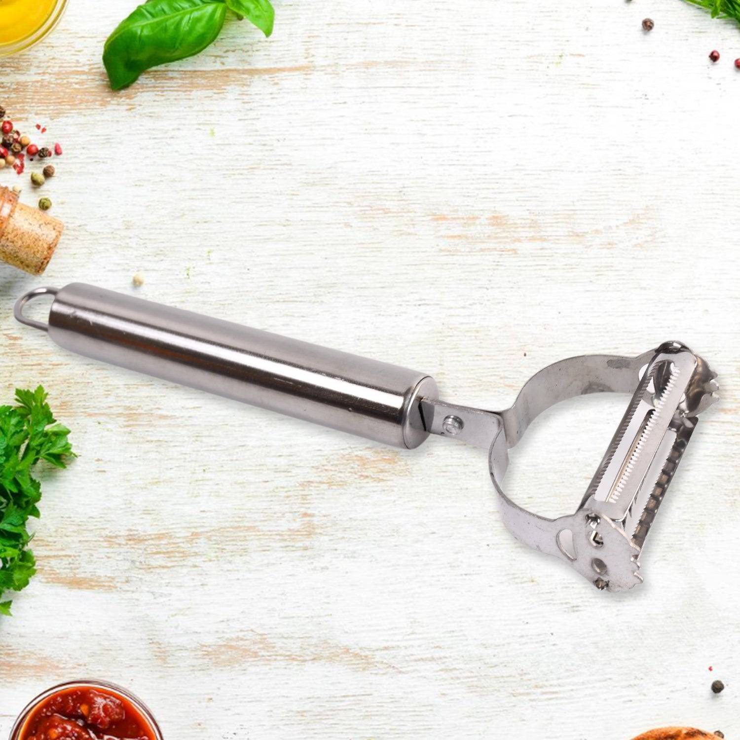 Multifunctional Peeler Grater Fruit Peeler Kitchen Household Gadget Set (5 Pc Set) Wukusy