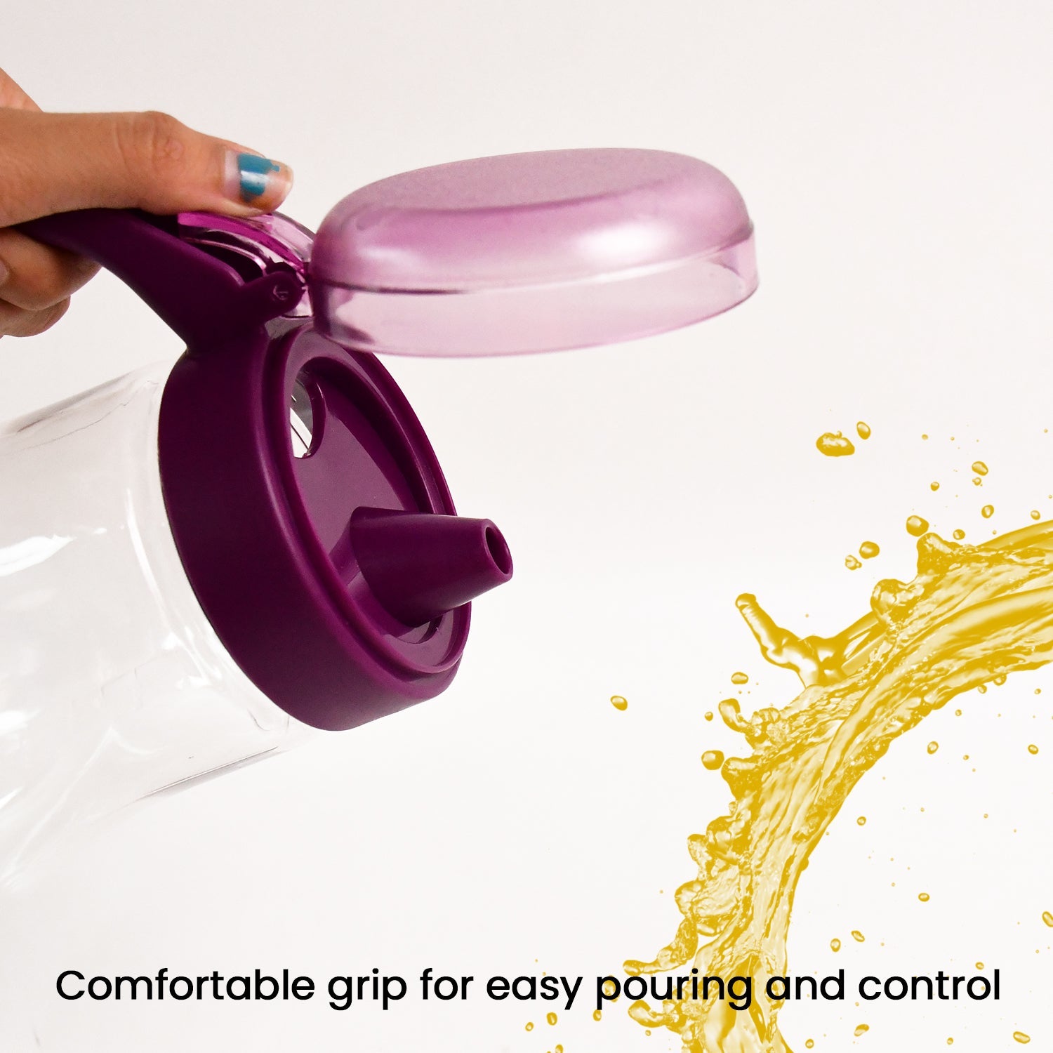 Apex Jessy Oil And Juice Pourer Dispenser Bottle Approx 1000ml (1 Pc) Wukusy