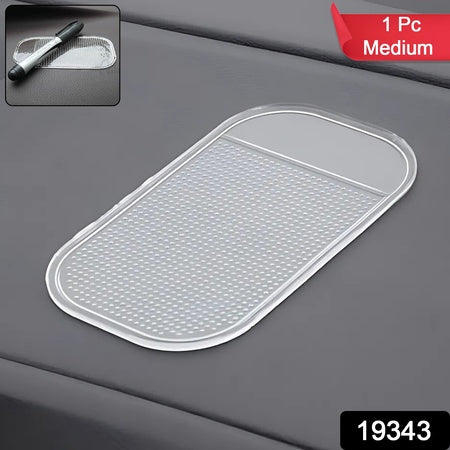 Medium Transparent Anti-slip Car Dashboard Mat (1 Pc) Wukusy