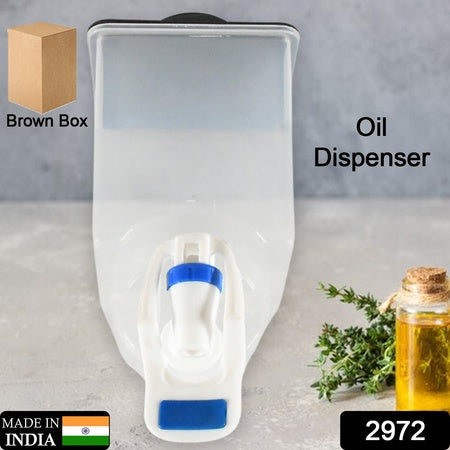 2972 Wall Mounted Oil Dispenser Bottle (1100ml Approx) Wukusy