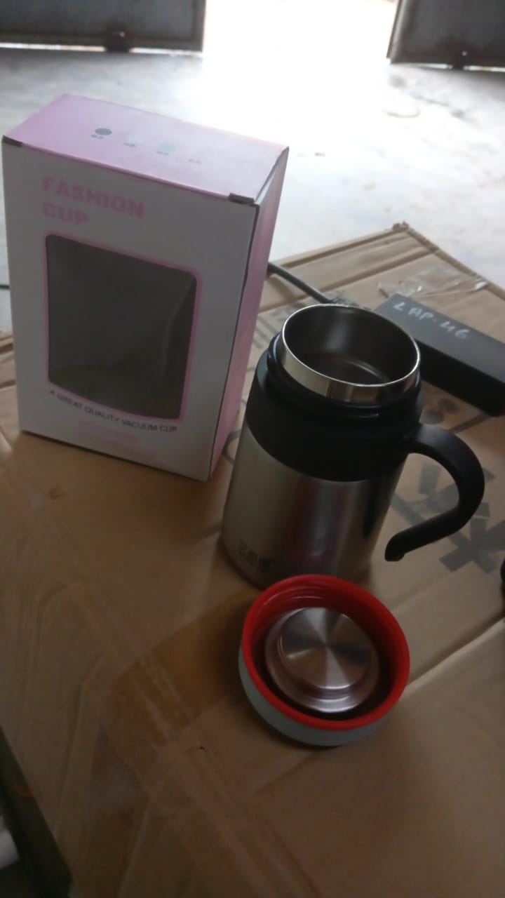 Stainless Steel Mug  Bottle Vacuum Insulated Cup With Handle  Small Cup (420 Ml) Wukusy