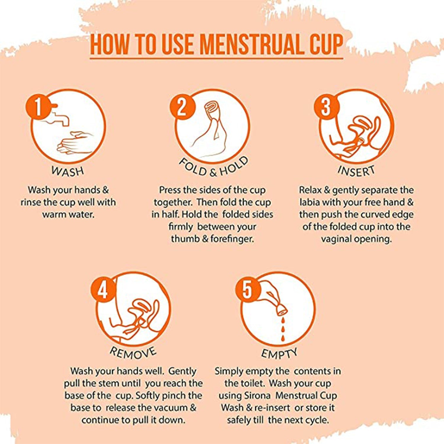 6112b Reusable Menstrual Cup Used By Womens And Girls During The Time Of Their Menstrual Cycle Wukusy