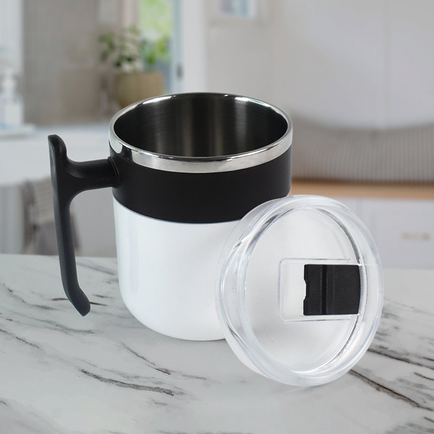 Apex Stainless Steel Pop Inner Mug  350 Ml Approx Capacity (1 Pc) Wukusy